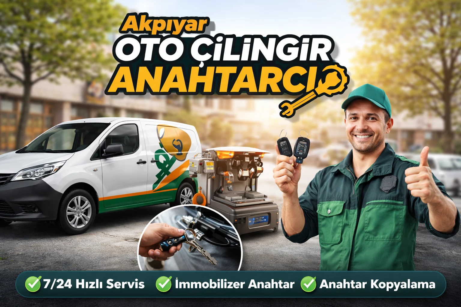 Akpıyar Oto Çilingir Anahtarcı